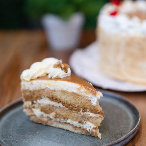 TORTA MANJAR NUEZ